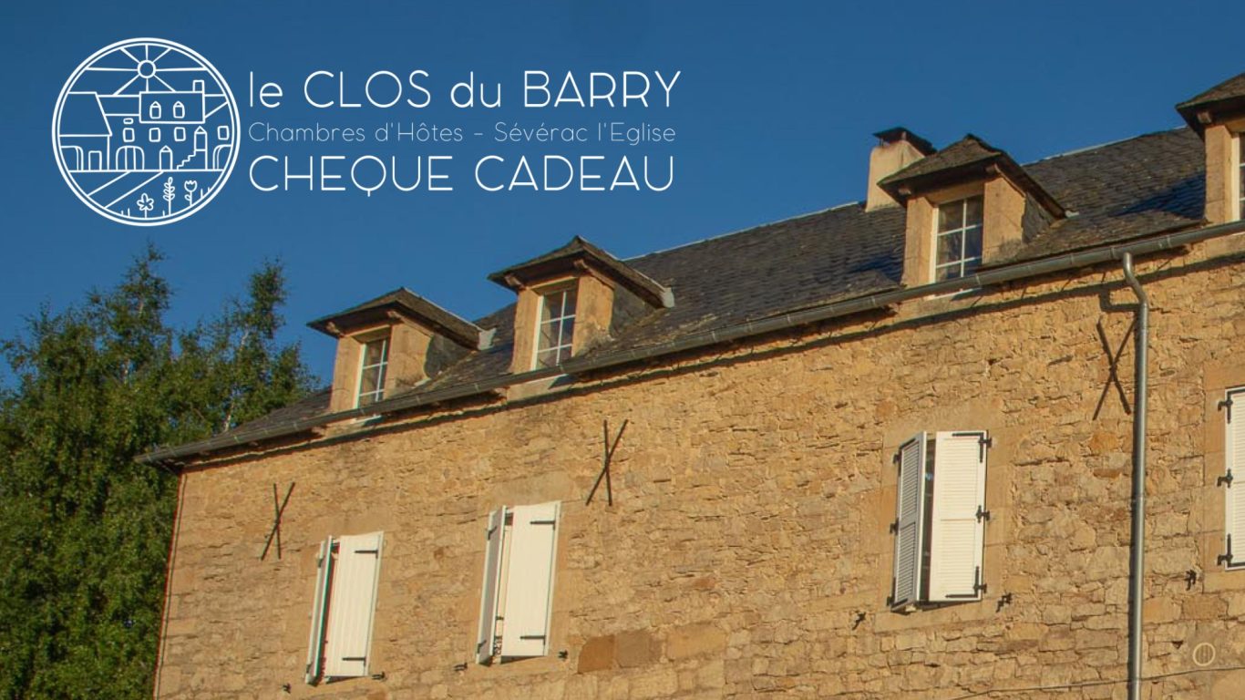 Chèque Cadeau Offrir un chèque cadeau au Clos du Barry
