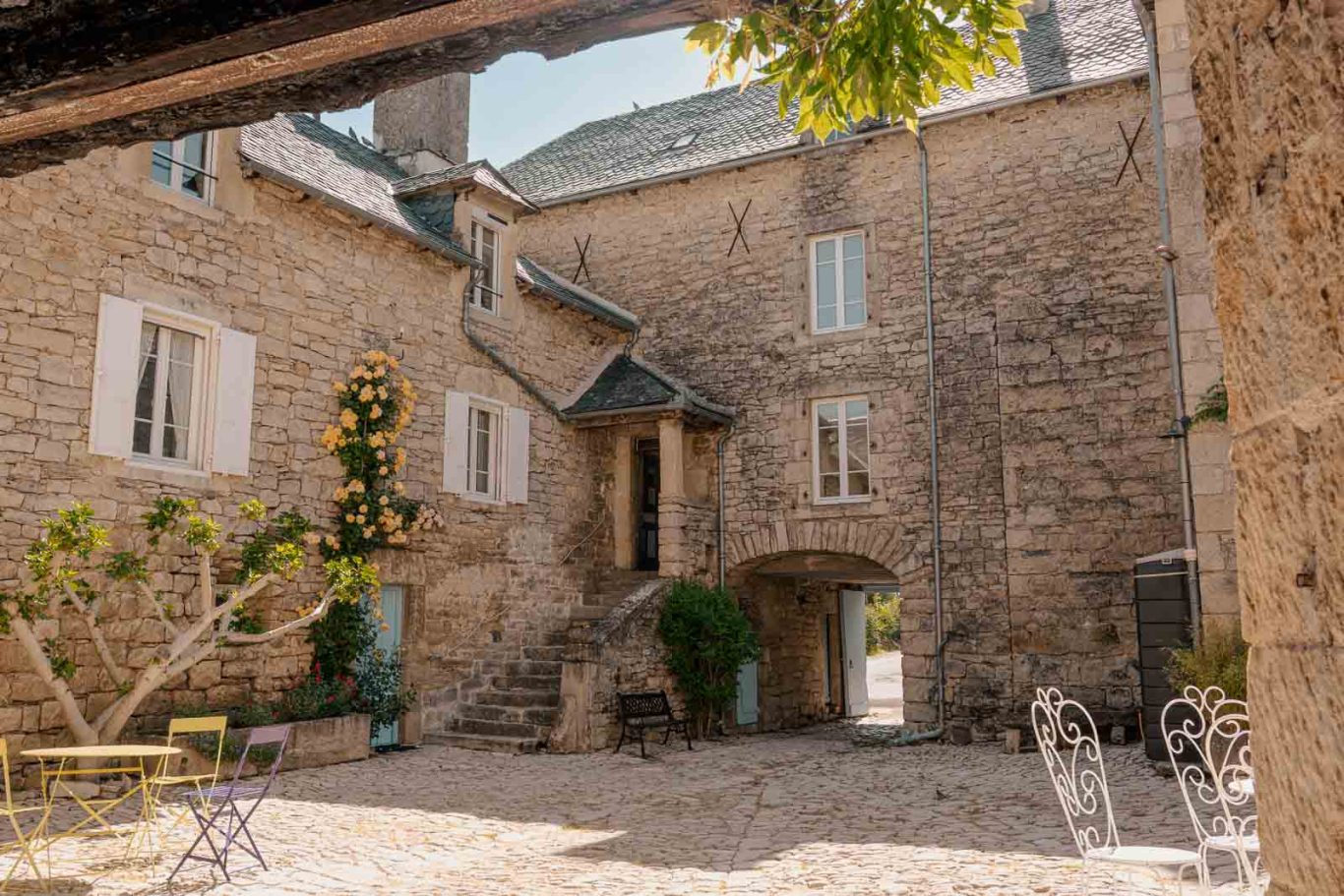 La bâtisse datant de 1803 La baisse datant de 1803